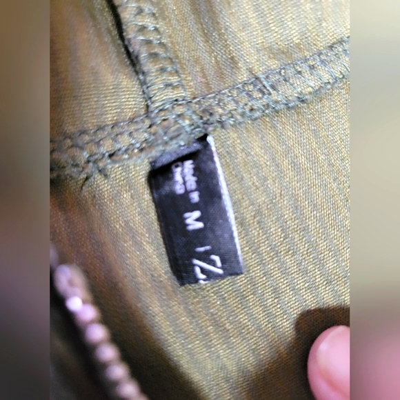 Zaful Corduroy Crop Hooded long sleeve top - Picture 6 of 16